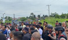 Pasukan Anti Anarki Turun Tangan! Den 45 Brimob Polda Sumut Kawal Ketat Konstatering Kebun Limau Mungkur, Situasi Tetap Kondusif
