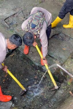 Sambut HUT Bhayangkara ke-80, Brimob Polda Sumut Terjun Langsung Menjaga Mata Air Kehidupan Warga Sipirok