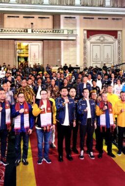 GELORA KEBANGKITAN KADER MUDA! MARULI SIAHAAN HADIRI PELANTIKAN DPD AMPI SUMUT, SERUKAN LAHIRNYA PEMIMPIN MASA DEPAN BANGSA