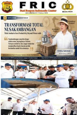 Titiek Soeharto : Apresiasi Transformasi Nusakambangan Jadi Sentra Ketahanan Pangan dan Pembinaan Warga Binaan Pemasyarakatan
