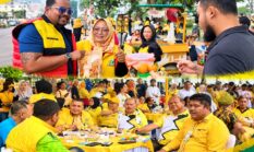 Ribuan Warga Tumpah Ruah di Lapangan Merdeka Medan, Golkar Sumut Hadirkan Kepedulian Lewat Jalan Santai, Pengobatan Gratis dan Donor Darah