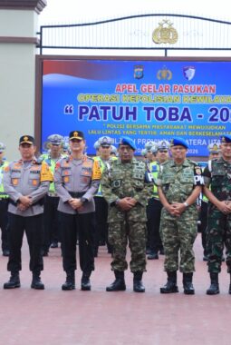 Operasi Patuh Toba 2026 Digelar, Satbrimob Polda Sumut Dukung Gerakan Menyelamatkan Nyawa di Jalan Raya